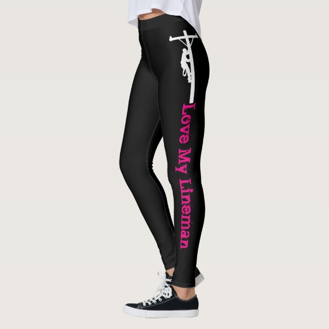 Leggings Ligne guêtres de la vie (Gauche)