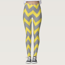 Lignes de motif gris-jaune Chevron rayées