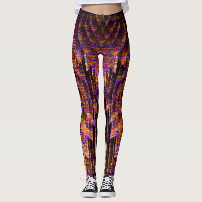 Leggings Lignes droites (Devant)
