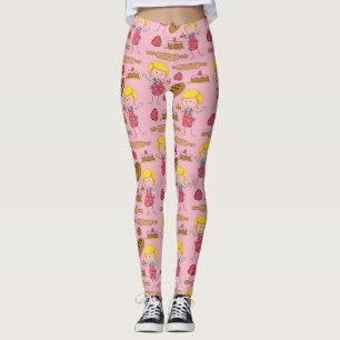 Leggings Lil Miss Baker ( Rose pâle )