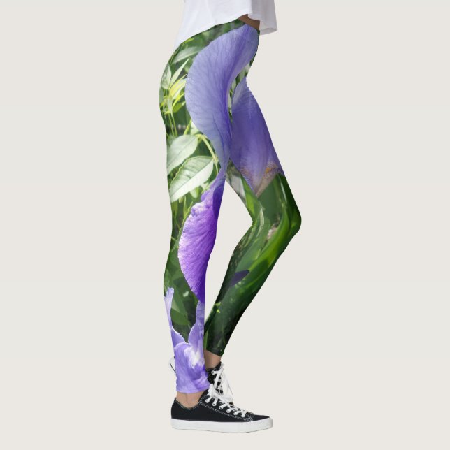 Leggings Lila der Blume (Rechts)