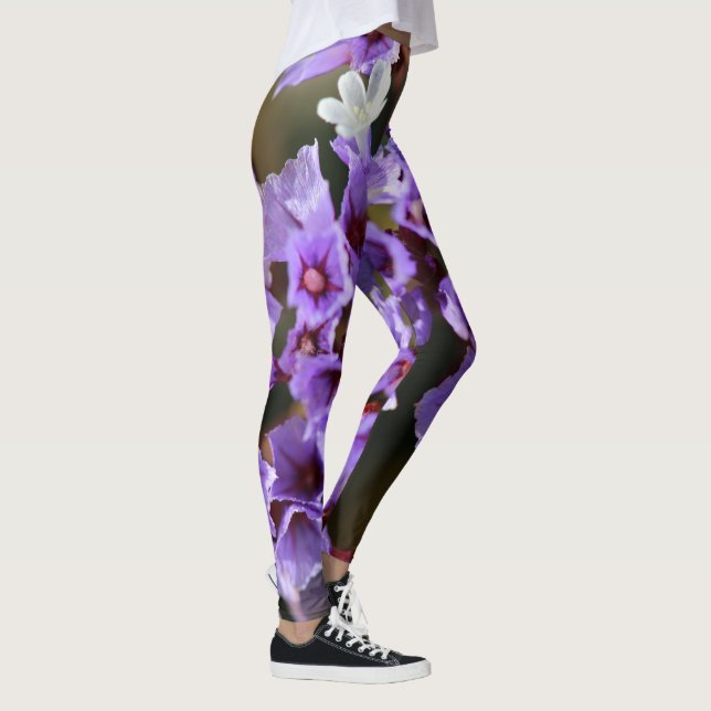 Leggings Lila der Blume (Rechts)