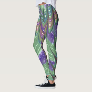 Leggings ~ lila grün ~ Original