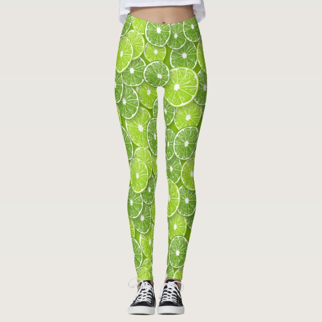 Leggings Lime pop (Devant)
