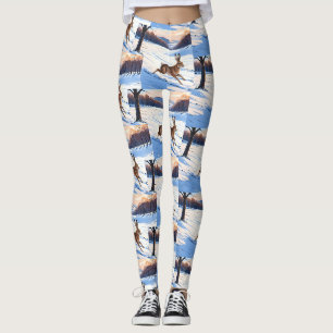 Leggings Limites gracieuses du lièvre : Plein de joie hiver