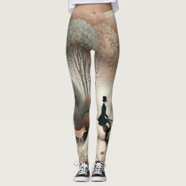 Leggings L'insaisissable jambe de chasse au renard