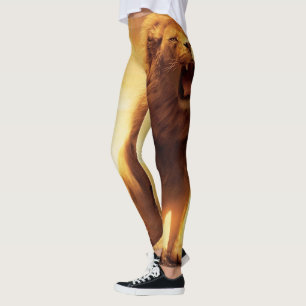 Leggings Lion de Judah - Jah Rasta - guêtres de yoga de