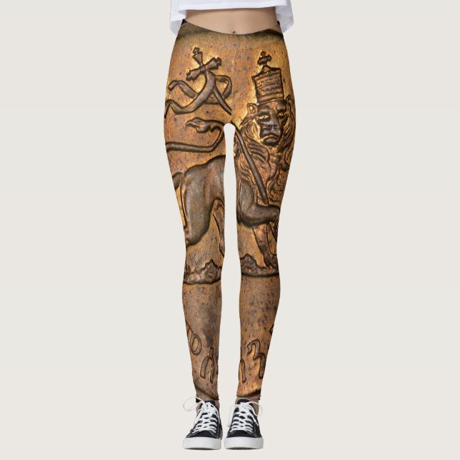 Leggings Lion of Judah - Rasta Reggae (Devant)