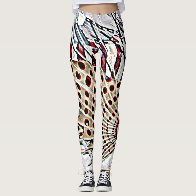 LEGGINGS LIONFISH DANS LES NEUTRES (Devant)