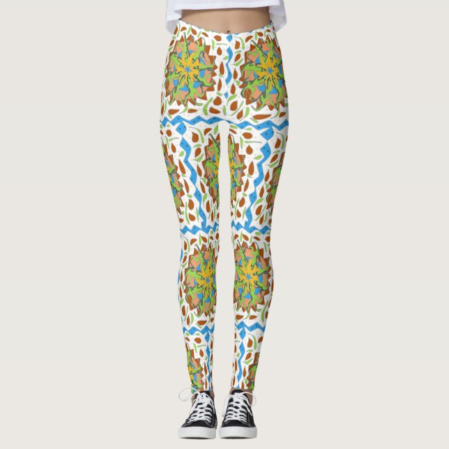 Leggings Lizard Mandala (Devant)
