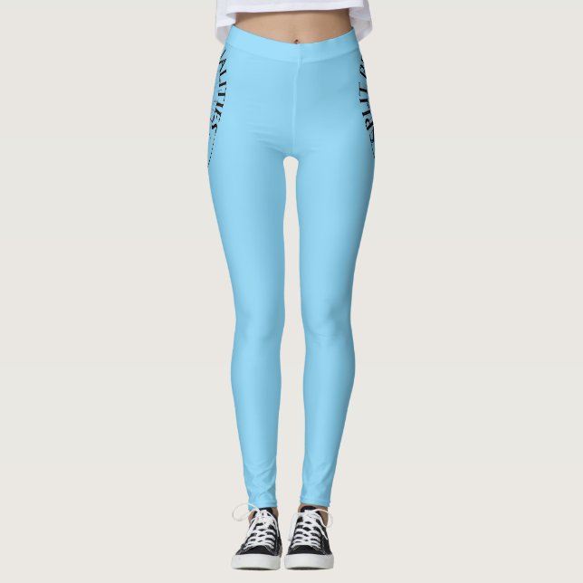 Leggings Logo des personnalités divisées (Devant)
