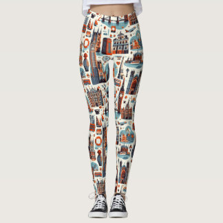 Leggings Londres Skyline Chic