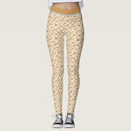LEGGINGS "LONG GAZELLE PRINT" - ACTIVEWEAR LEGINGS