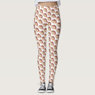 Leggings Louisville Kentucky Hot Brown ouvert Sandwich KY