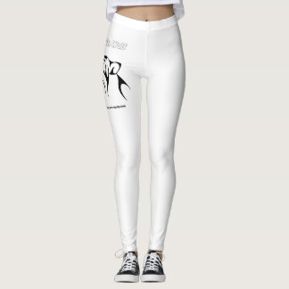Leggings Loup blanc
