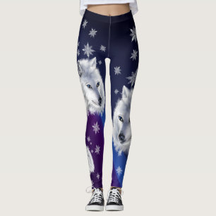LEGGINGS LOUP BLANC DE NEIGE