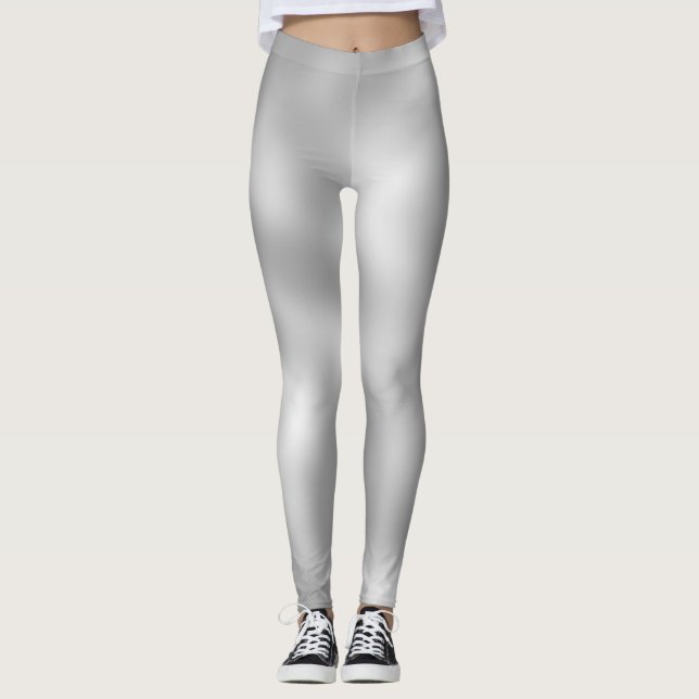 Leggings Lovable gris classique blanc ombragé (Devant)