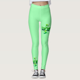 Leggings Lucky Clover Design pour la St. Patrick's Day
