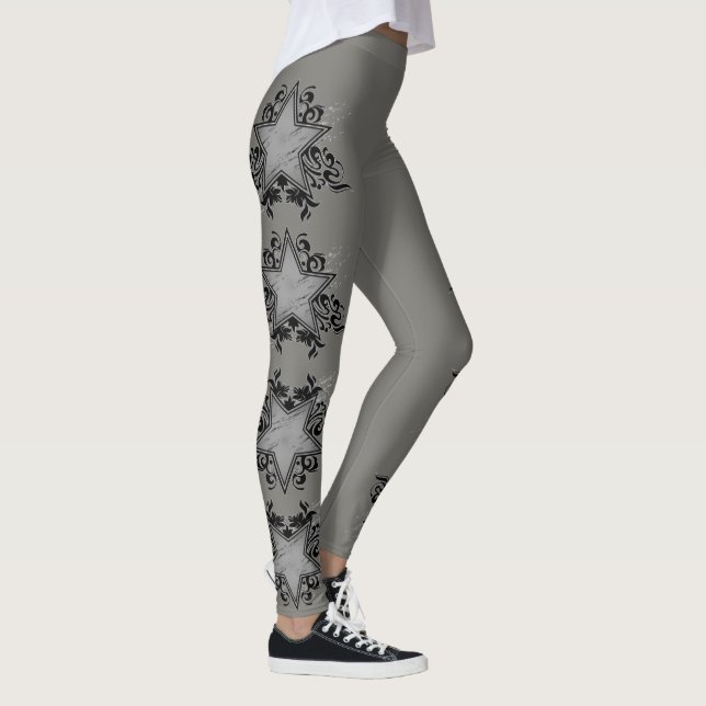 Leggings Lucky Silver Stars (Droite)
