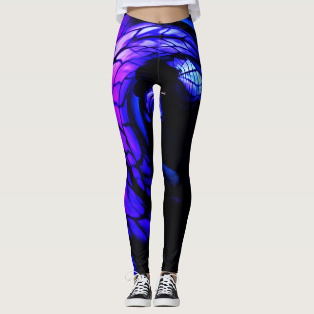 Leggings Lueur de flottement pendant la nuit (Devant)