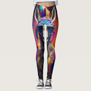 Leggings Lunettes bleues Funky Donkey
