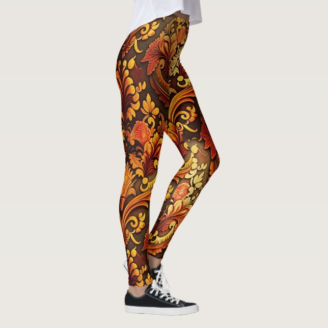 Leggings Luxueux et complexe Vintage (Droite)