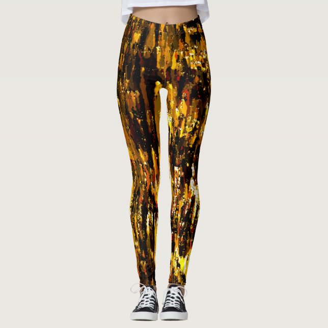 Leggings Luzes foscas de vela sob uma placa de gelo (Devant)