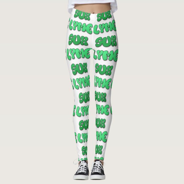 Leggings Lyme Sux (Devant)