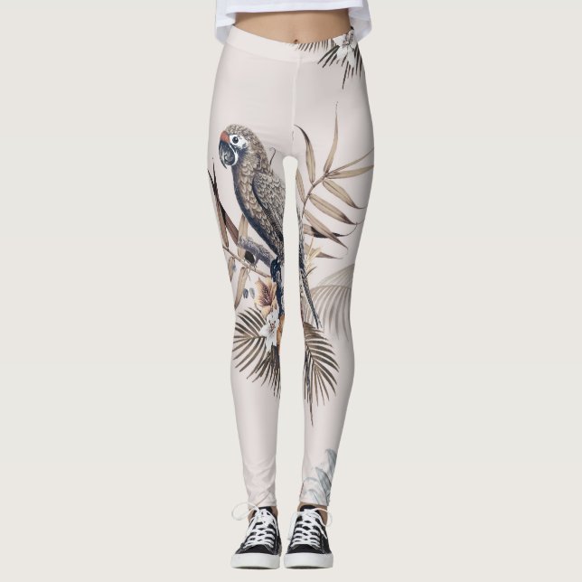 Leggings Macaw-Tropical (Devant)