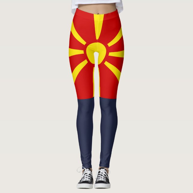 Leggings Macédoine du Nord (Devant)