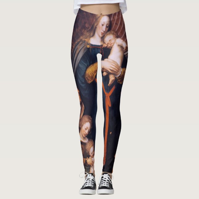 Leggings Madonna, Holbein the Younger (Devant)