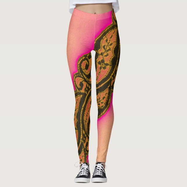 Leggings Magenta (Devant)