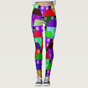 LEGGINGS MAISONS COMMUNAUTÉ MAISON COLORÉE