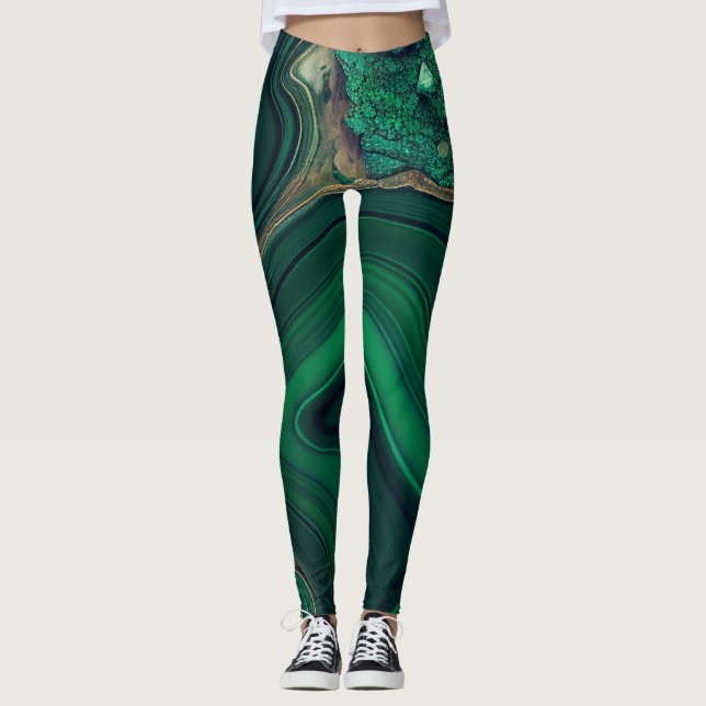 Leggings Malachite Cu6CO3(OH)2 (Devant)