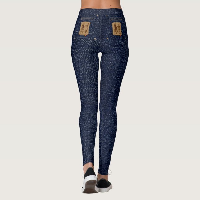 Leggings Malinois - berger belge - Mechelaar - Maligator (Dos)