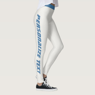 Leggings Maman de chat personnalisée Chaude Neutre Bleu apa