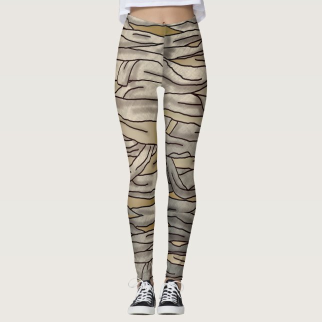 Leggings MAMAN WRAPINGS par Slipperywindow (Devant)