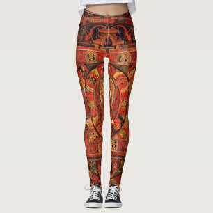Leggings Mandala bouddhiste de la compassion