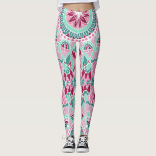 Leggings Mandala de saison d'été