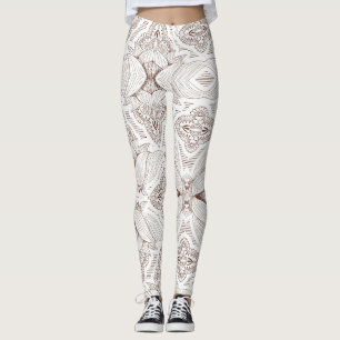 Leggings Mandala Fleur 1