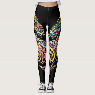 Leggings Mandala papillon