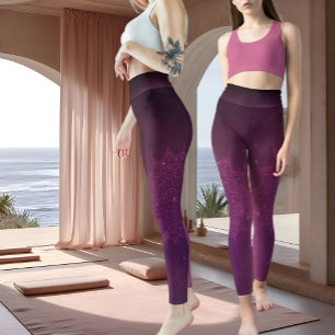 Leggings Mandala purple LEGINGS