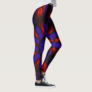 Leggings Mandala Sud-Ouest Hippie Boho Chic Bohemian