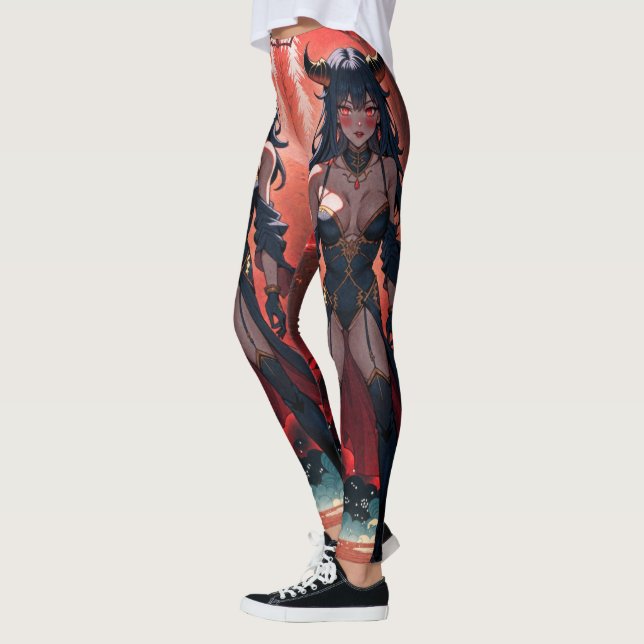 Leggings Manifestation avec contact à Crossroads, Anime Dem (Gauche)
