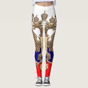 Leggings Manteau russe extraordinaire des bras et des