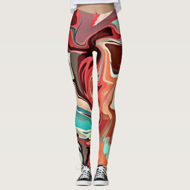 Leggings Marbré (Devant)