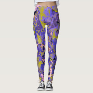 Leggings Marbre Radioactif