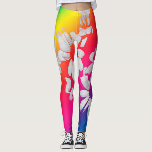 Leggings Margueurs arc-en-ciel
