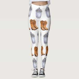 Leggings Mariage campagnard d'été des jambes des femmes Cha