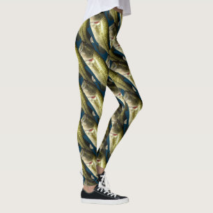 Leggings Marine Basse Basse Poisson Femme